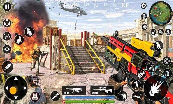 现代行动突击队fps手机版(modern action commando fps)下载,现代行动突击队fps,射击游戏,fps游戏